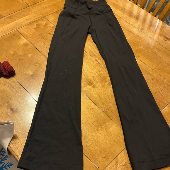 lululemon athletica Other - Lululemon Black slight flare workout pants